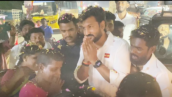 தமக்கு வாக்களித்த வாக்காளர்களுக்கு அமைச்சர் சரத்குமார் நெகிழ்ச்சி நன
