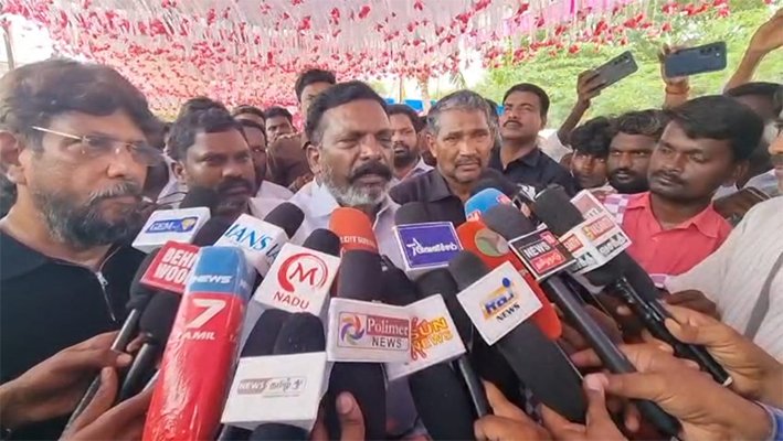 தமிழ்நாட்டின் உணர்வுகளை மீறி-கர்நாடகா அணை கட்டுவதற்கு வாய்ப்பில்லை-திருமா.,