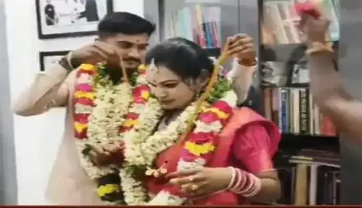 திருநங்கை துணை நடிகையை கரம் பிடித்த காதலன்