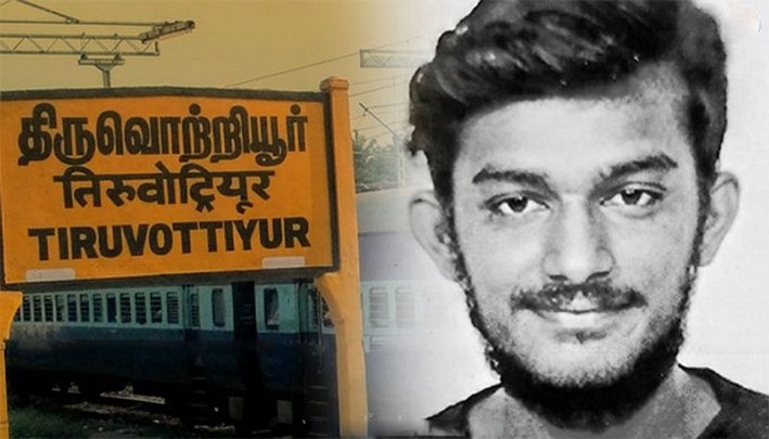 லாரி மீது பைக் மோதி வாலிபர் பரிதாப பலி..நண்பர் படுகாயம்