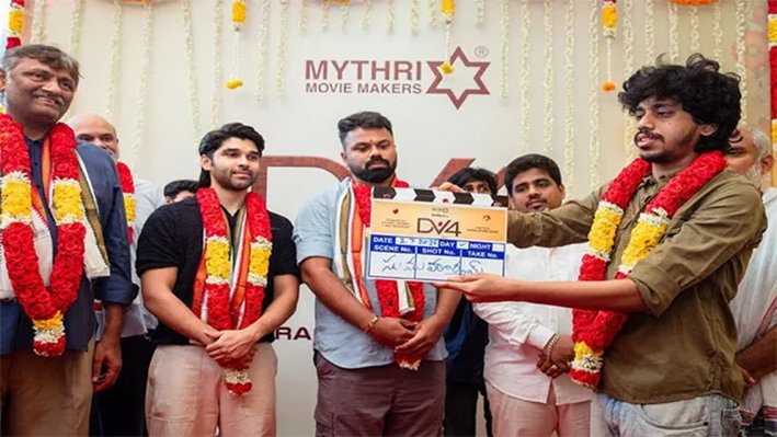 துருவ் விக்ரம் புதிய பட பூஜை:மைத்ரி மூவி மேக்கர்ஸ் தயாரிப்பு