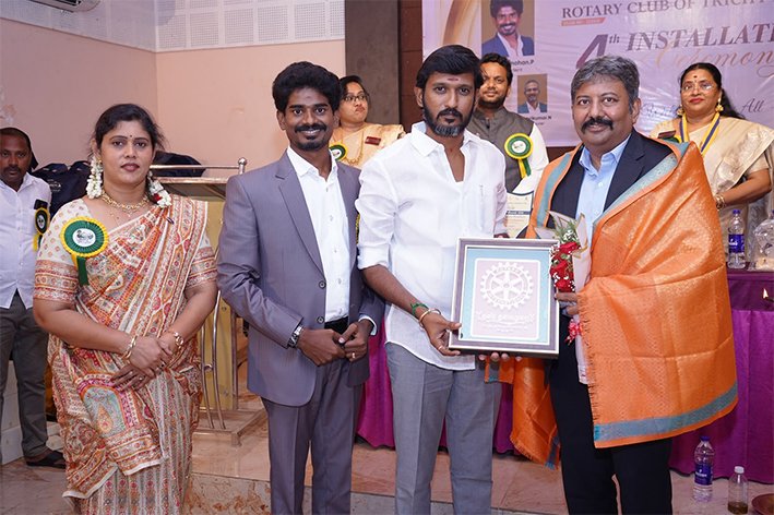 ரோட்டரி கிளப் ஆப் திருச்சி டைனமிக் “தளிர் தலைமுறை” பசுமை இயக்கம் துவக்கம்
