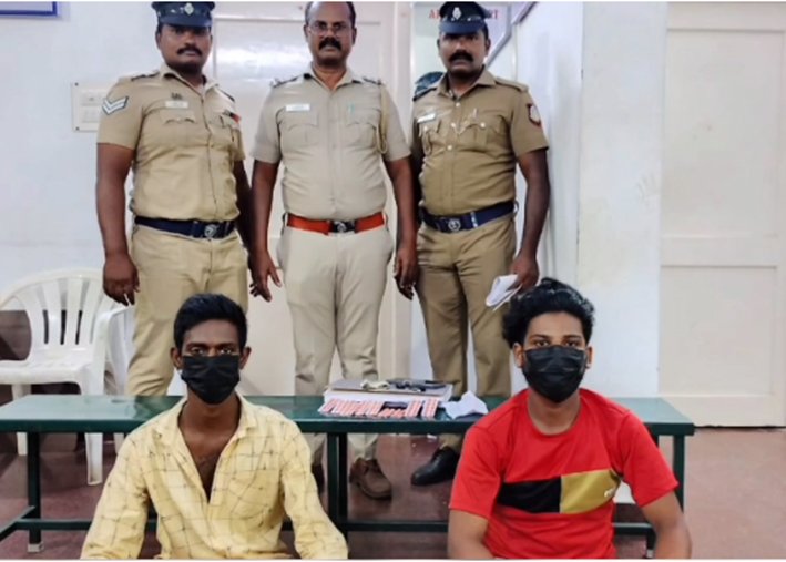 திருச்சியில் போதை மாத்திரை விற்ற 4 கைது...