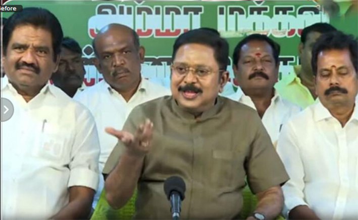 தவெகவுக்கு தாவியவர்கள் விரைவில் நடுத்தெருவில் நிற்பர்-டிடிவி