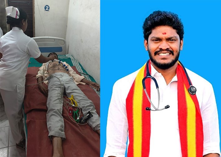 ராணிப்பேட்டை -2 செய்தியாளர்கள் மீது தவெக எம்எல்ஏ தாக்குதல்