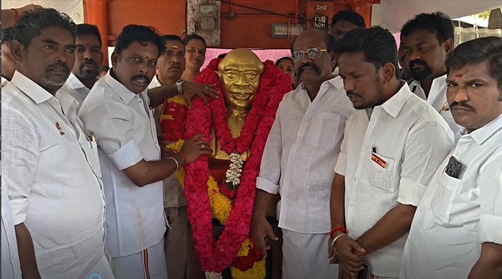 தவெக சார்பில் கொண்டாடப்பட்ட காமராஜர் பிறந்தநாள் விழா
