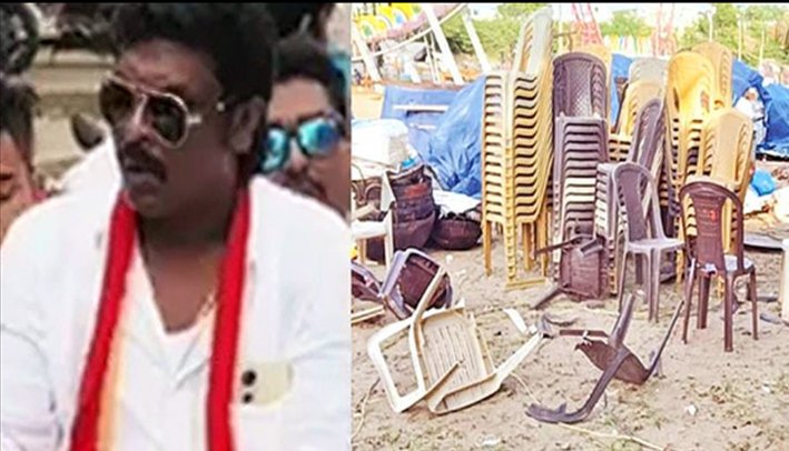 பொருட்காட்சியில் தகராறு-தவெக நிர்வாகி உட்பட 10 பேர் மீது வழக்கு