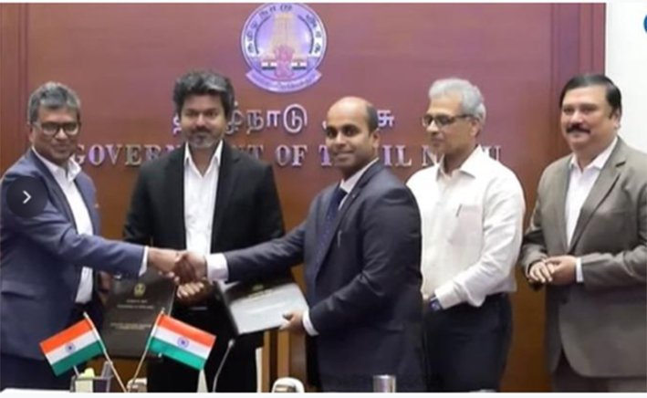 ஹிட்டாச்சி நிறுவனத்தின் ரூ.1,000 கோடி முதலீடுக்கான ஒப்பந்தம் கையெழுத்தானது