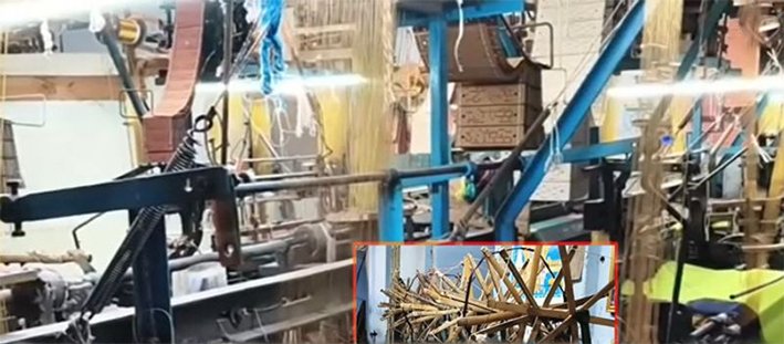 தென்காசி அருகே விசைத்தறி தொழிலாளர்கள் வேலை நிறுத்தம்