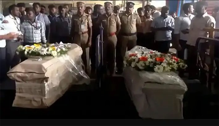 வியட்நாம் படகு விபத்து- உயிரிழந்த 10 பேரின் உடல்கள் தமிழகம் வந்தடைந்தது