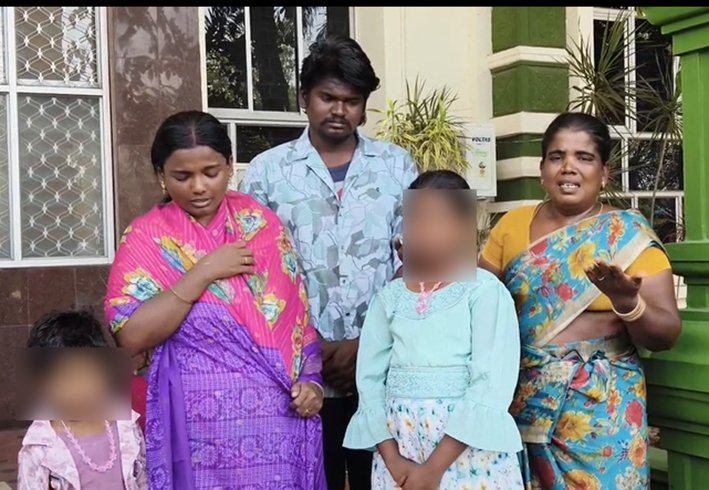 கரூரில் சீட்டு கடன் அச்சுறுத்தல்- டிரைவர் தீக்குளித்து பலி- கண்ணீர் மல்க புகார்