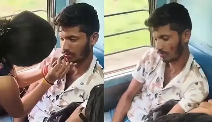 ரயிலில் பாலியல் தொல்லை- இளம்பெண் வாலிபருக்கு நூதன தண்டனை