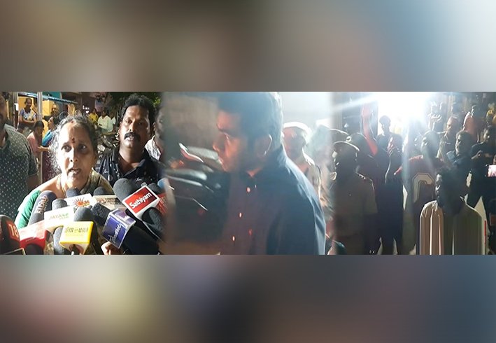 அமைச்சர் ஆதவ் முற்றுகை...சென்னையில் பரபரப்பு