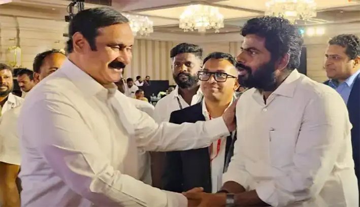 அன்புமணி உடன் அண்ணாமலை சந்திப்பு-திடீர் பரபரப்பு