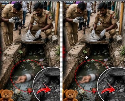 சாக்கடைக்குள் சடலமாக கிடந்த பெண் சிசு... திருச்சியில் பரபரப்பு
