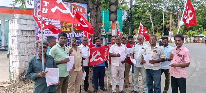 10ம் தேதி தொழிற்சங்கங்கள் திருச்சியில் பிரச்சாரம்