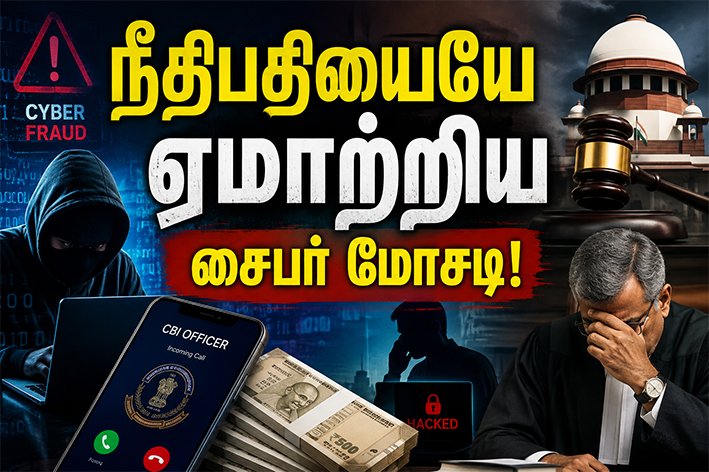 நீதிபதியையே குறிவைத்த சைபர் மோசடி கும்பல்..ரூ.2.50 கோடி மோசடி