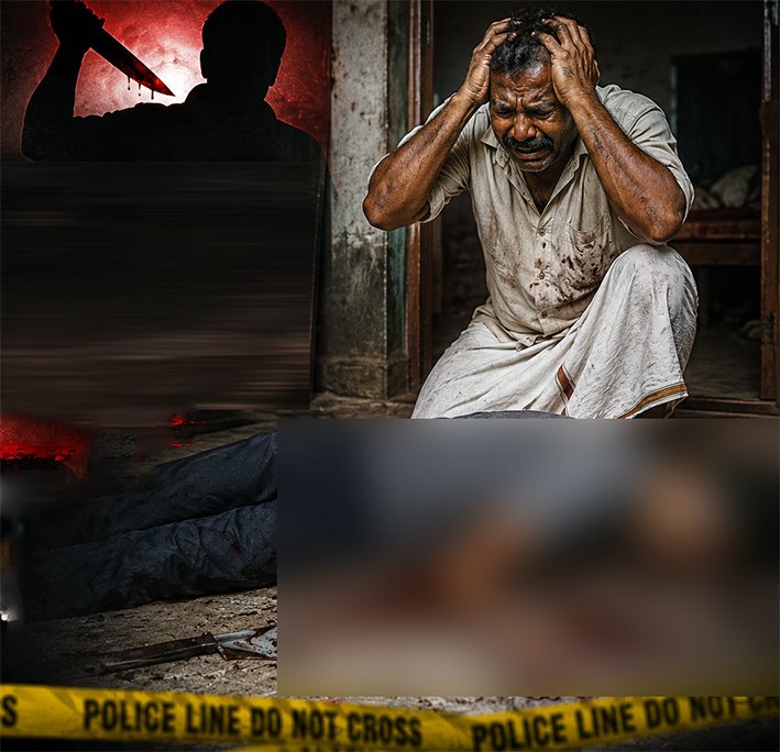 மதுபோதையில் மகன் தகராறு… மகனை வெட்டிக்கொன்ற தந்தை