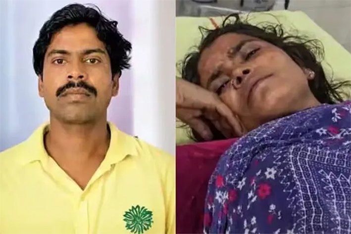 ஹரியானாவில் அதிர்ச்சி- கணவரை கொன்று உடலை சிதைத்த மனைவி