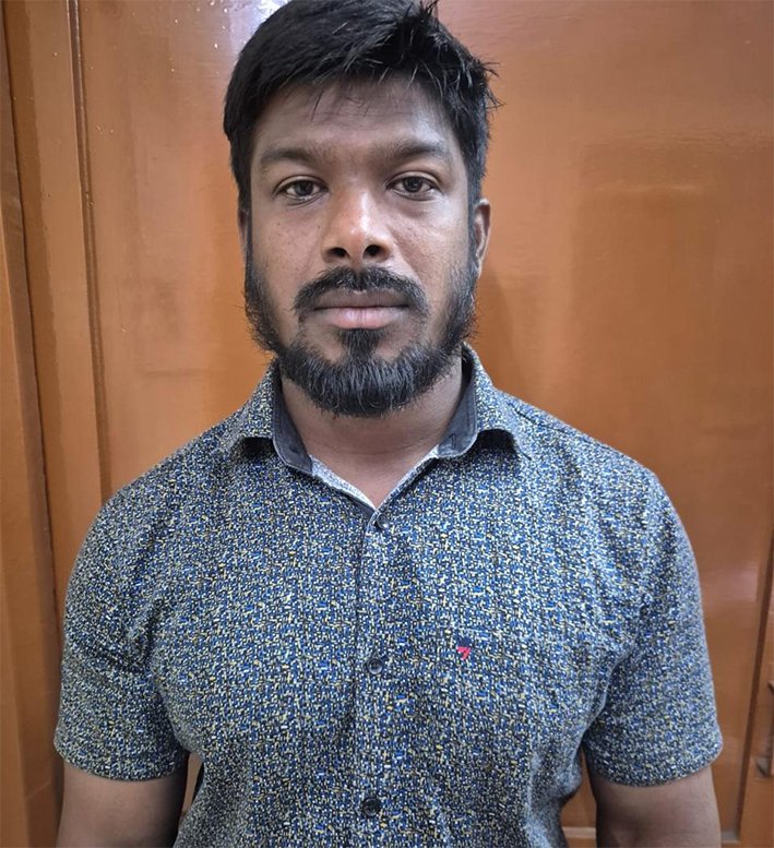 விசாரணைக்கு சென்ற காவலரை மிரட்டிய வாலிபர் கைது
