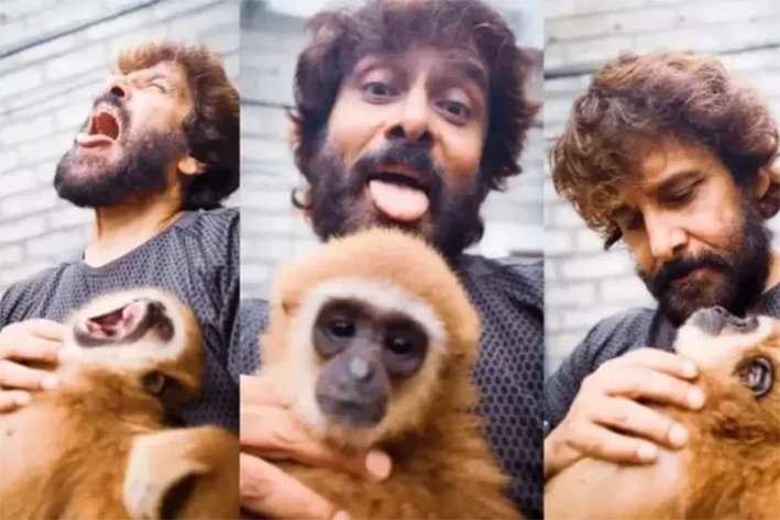 குரங்கு விவகாரம்- நடிகர் விக்ரமிற்கு எந்தத் தொடர்பும் இல்லை
