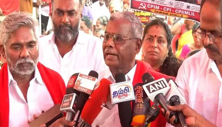 தலைமைச் செயலாளருக்கு எதிராக நாளை மார்க்., கம்யூ போராட்டம்!