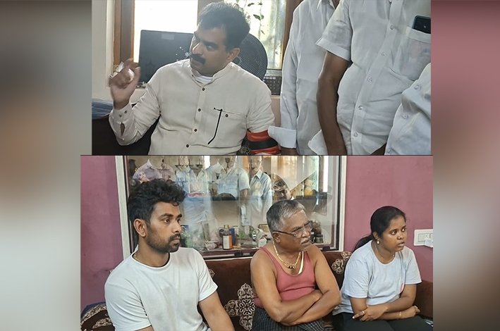 வெள்ளத்தில் சிக்கிய தமிழரின் வீட்டுக்கு சென்ற துரை வைகோ!