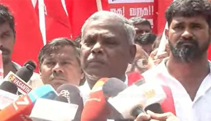 விவசாயத்துக்கு 120 நாள் தண்ணீர் தேவை – பெ. சண்முகம்!