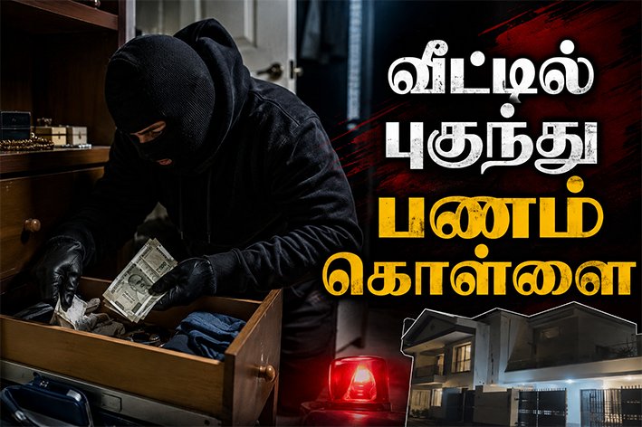 வீட்டின் பூட்டை உடைத்து பணம் திருட்டு... திருச்சி க்ரைம்