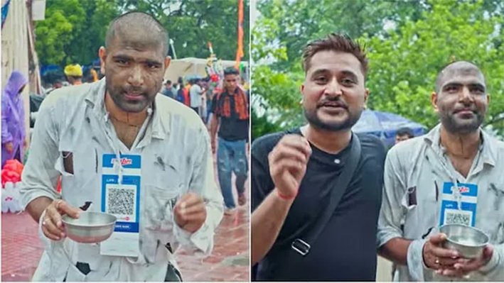 பிச்சைக்காரராக மாறிய யூடியூபர்: வருமானத்தை கேட்டு அதிர்ச்சி