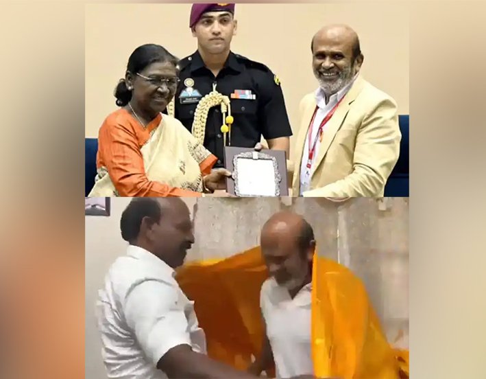 புரஸ்கர் விருது-நடிகர் வாகைசந்திரசேகரை நேரில்வாழ்த்திய மா.சு