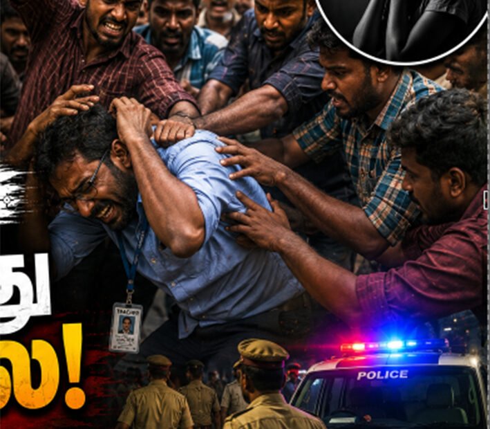 கடலூர் அருகே பாலியல் புகாரில் தனியார் பள்ளி ஆசிரியர் மீது தாக்குதல்!