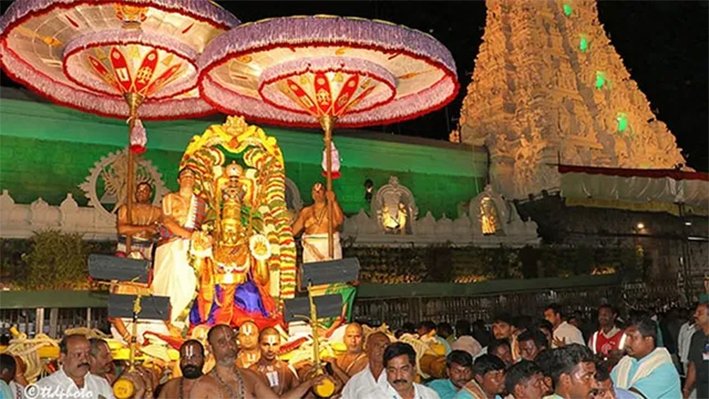 திருப்பதி ஏழுமலையான் கோயிலில் கோலாகலமாக நடந்த கருட பஞ்சமி உற்சவம்