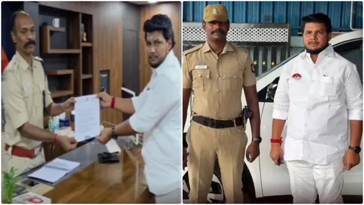 உசிலம்பட்டி தவெக MLA-வுக்கு துப்பாக்கி ஏந்திய போலீஸ் பாதுகாப்பு