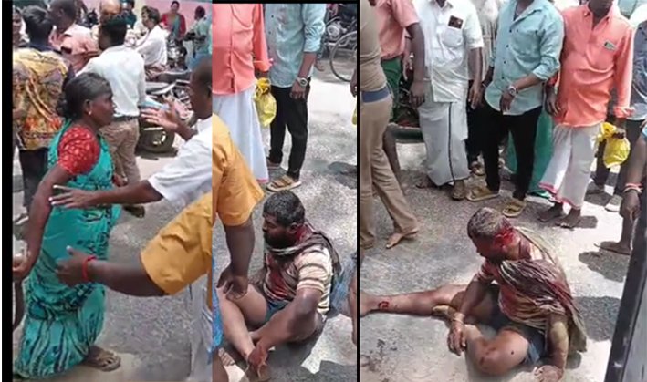 கரூரில் 4 வயது சிறுமிக்கு பாலியல் தொல்லை... வாலிபரை ஓட ஓட விரட்டி வெட்டிய பாட்டி