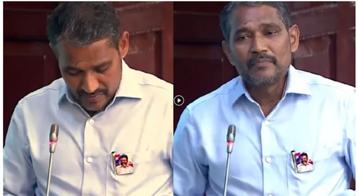 சட்டப்பேரவையில் கண்கலங்கி நெகிழ்ந்த அமைச்சர் வன்னி அரசு