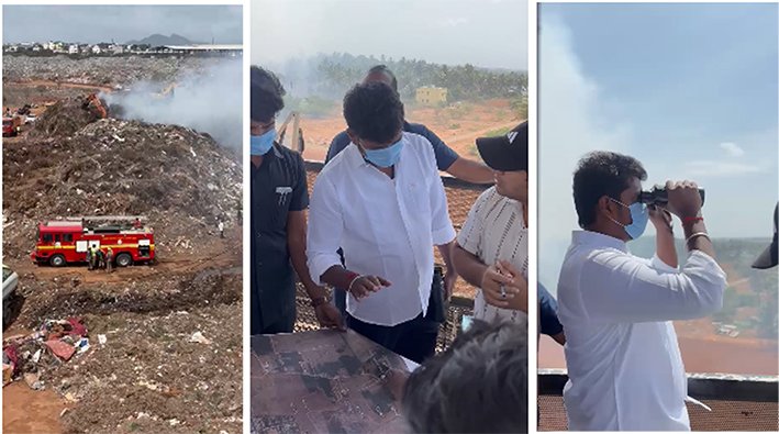 Fire at Vellalur dump yard – Minister