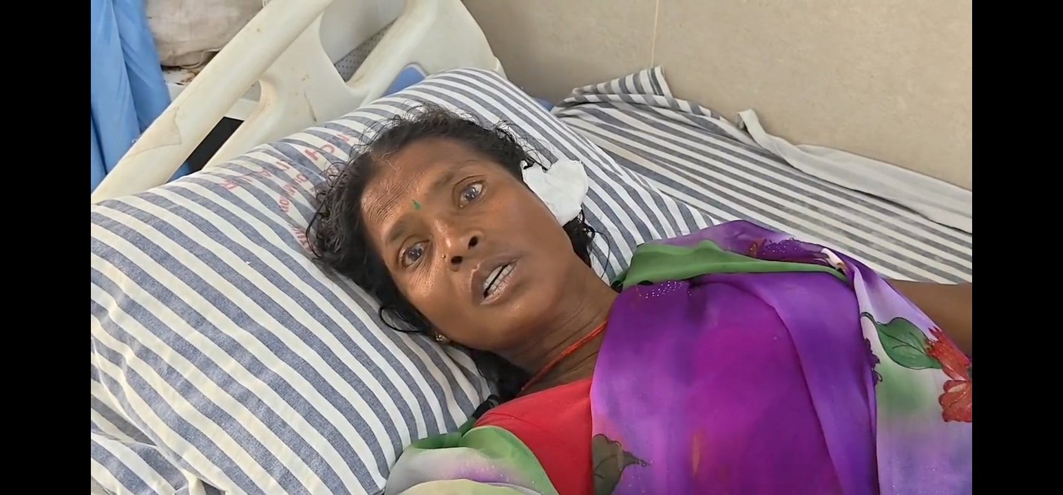கடனை திருப்பிக் கேட்ட பெண்ணின் காதை பிய்த்த பெண்!…அரியலூரில் பரபரப்பு