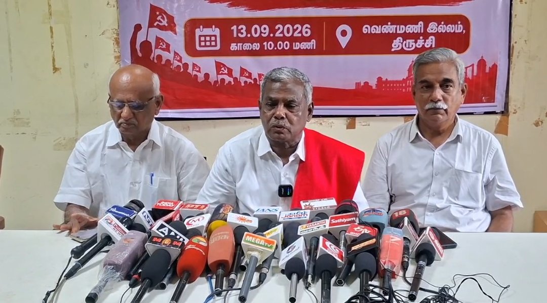 இடைத்தேர்தலில் தனித்து போட்டி… -மார்க்., கம்யூ.,சண்முகம் பேட்டி