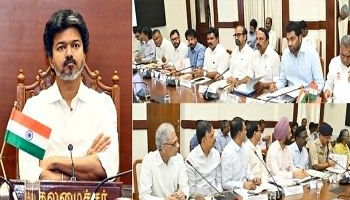 டெங்கு தடுப்பு மற்றும்பருவமழை முன்னெச்சரிக்கை-ஆய்வுக்கூட்டம்