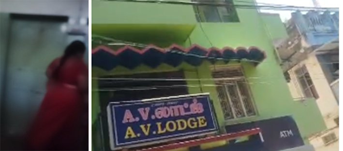 பட்டுக்கோட்டை ஏவி லாட்ஜ் விடுதியில் விபச்சாரம்