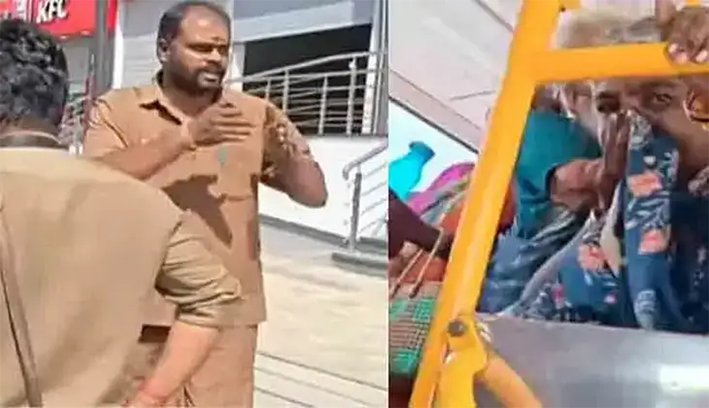 பஸ்ஸின் ஆட்டோமேட்டிக் கதவில் சிக்கிய மூக்கு.. பெண்ணுக்கு நேர்ந்த கதி