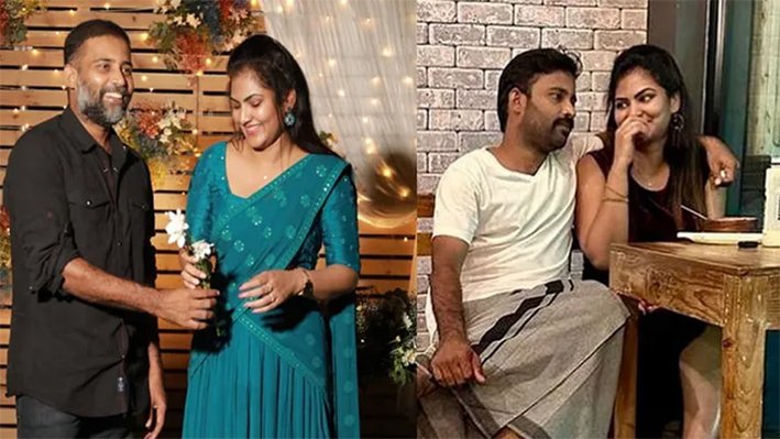 நடிகர் தினேஷ், விஜே எழிலரசி காதல்.. பிறந்தநாளில் அறிவிப்பு
