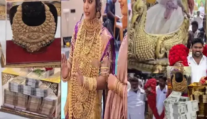 ரூ.60 லட்சம்+50சவரன்+கார்-திமுக பிரதிநிதியின் பிரம்மாண்டவிழா