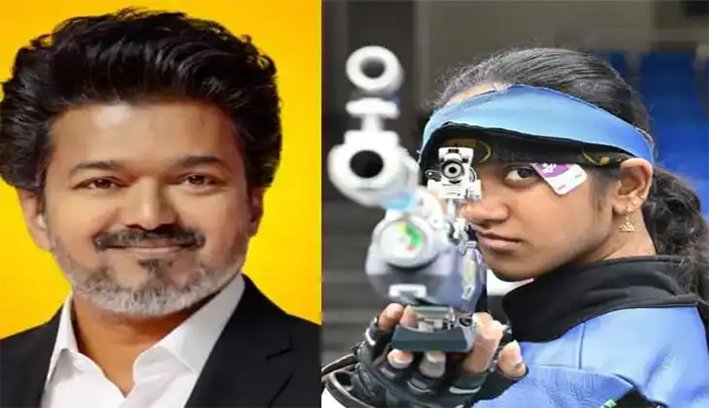 துப்பாக்கி சுடும் போட்டி.. வௌ்ளி பதக்கம்- முதல்வர் பாராட்டு