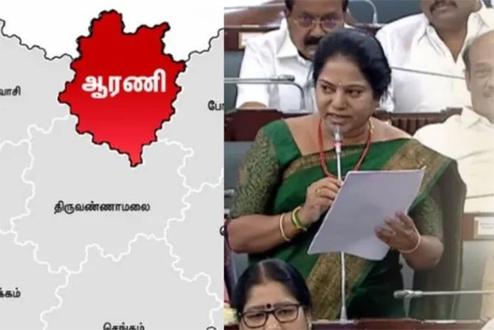 ஆரணியை தலைமையிடமாக கொண்டு புதிய மாவட்டம்.. MLA ஜெயசுதா