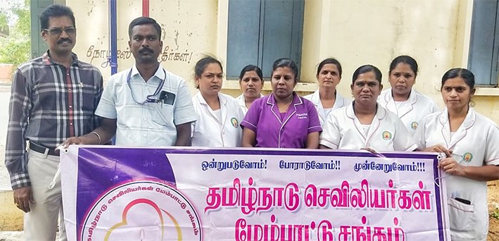 4724 செவிலியர் காலிப்பணியிடங்களை நிரந்தரமாக நிரப்ப வேண்டும்