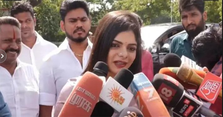 நம்ம முதல்வர் விஜய் தான் அடுத்த பிரதமர்-தவெக MLA கனிமொழி