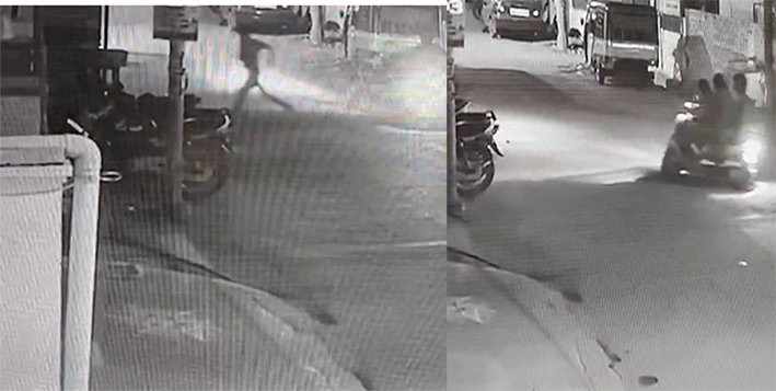 கோழி கூண்டு திருட முடியாததால் 2 கோழிகளுடன் தப்பி ஓடிய வாலிபர்கள்