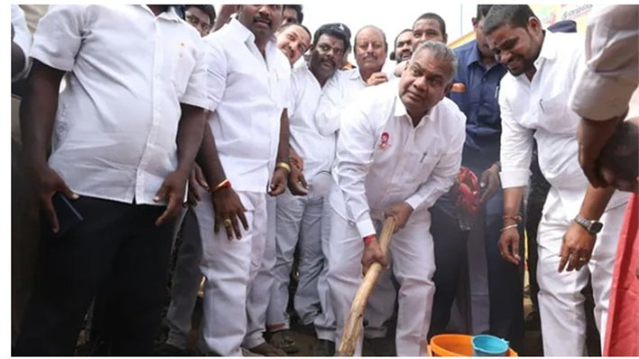ஒரு கோடி பனை விதைகள் நடவு பணி-அமைச்சர் ஆனந்த் துவங்கி வைப்பு